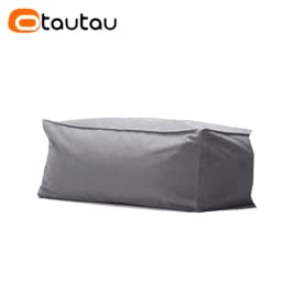 OTAUTAU Outdoor Waterproof Oxford Chaise Lounge Pouf Cover No Filler Garden Beach Camp Beanbag Sofa Bed Puff Salon Ottoman SF062