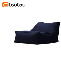 OTAUTAU Outdoor Waterproof Oxford Chaise Lounge Pouf Cover No Filler Garden Beach Camp Beanbag Sofa Bed Puff Salon Ottoman SF062