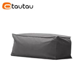 OTAUTAU Outdoor Waterproof Oxford Chaise Lounge Pouf Cover No Filler Garden Beach Camp Beanbag Sofa Bed Puff Salon Ottoman SF062