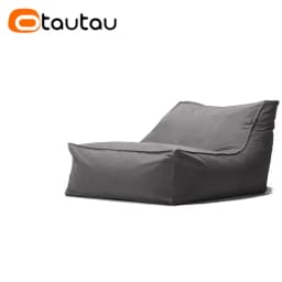 OTAUTAU Outdoor Waterproof Oxford Chaise Lounge Pouf Cover No Filler Garden Beach Camp Beanbag Sofa Bed Puff Salon Ottoman SF062