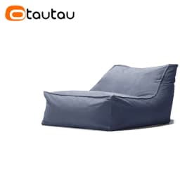 OTAUTAU Outdoor Waterproof Oxford Chaise Lounge Pouf Cover No Filler Garden Beach Camp Beanbag Sofa Bed Puff Salon Ottoman SF062