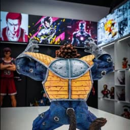 CK Statue Anime Dragon Ball Z Ozaru Vegeta Figure Great Ape Vegeta Replace Hands Pvc Action Figures Collection Model Toys Gifts