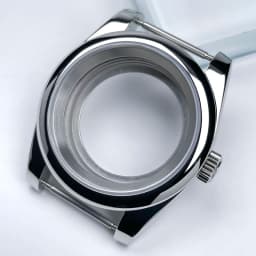 NH35 Case 39mm DJ Bezel Sapphire Glass Mirror Stainless Steel President Bracelet Suitable For NH35 NH36 Seik Movement Mod Parts