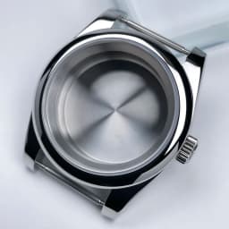 NH35 Case 39mm DJ Bezel Sapphire Glass Mirror Stainless Steel President Bracelet Suitable For NH35 NH36 Seik Movement Mod Parts