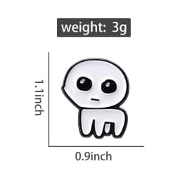 Autism Tbh Creature Enamel Pins Custom Caring for Mental Health Brooches Lapel Badges Funny Jewelry Gift for Kids Friends