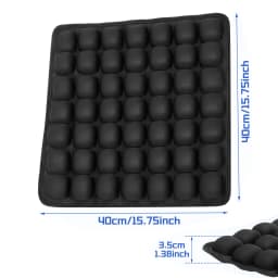Air Bags Travel Cushion High Rebound Pressur 3D Air Cell Seat Cushion Lightweight Breathable for Car Office Chair Home