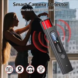 Hidden Camera Detector Anti-Spy Car GPS Tracker Listening Device Bug RF Wireless All Signal Scanner Gadget Security Protection