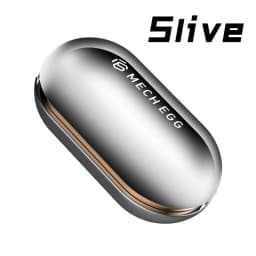 Metal Fidget Slider Toy EDC Pocket Stress Relief Gadget Mechanical Egg Anxiety Relief Cool Desk Toy for Adults/Kid Gift for ADHD