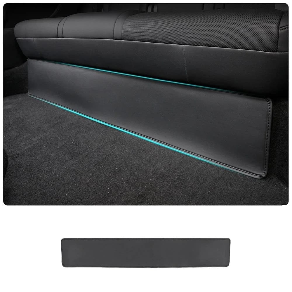 For Tesla Model Y Juniper Rear Seat Kick Pad Cover Interior Strip Corner Guard Anti-Kick Protector Accessory