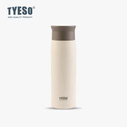 350/500ML Tyeso Stainless Steel Insulated Water Bottle Simple Round Shoulder Travel Mug Portable Frosted Ins Style Design