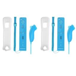 2in1 Controller For Nintendo WII/WII U Gaming Left Right Joystick Wireless Gamepads Optional Motionplus Func Game Remote Control