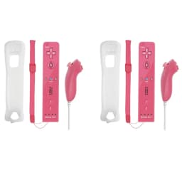 2in1 Controller For Nintendo WII/WII U Gaming Left Right Joystick Wireless Gamepads Optional Motionplus Func Game Remote Control