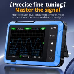 FNIRSI New DSO510 DSO152 DSO153 Mini Handheld Digital 2 IN 1 Oscilloscope Portable 48MS/s 10MHz Bandwidth Electronic Repair Tool