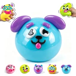 Curiosities Dog Face Swap Squishy Toy Popular Smushers Squishy Soft Moldable Cute Slow Rise Squeeze Toy Relaxing Sensory Anxie