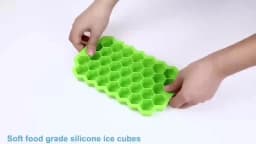 1pcs Honeycomb 37 Lattice Cube Tray Maker Without Lid DIY Ice Mold