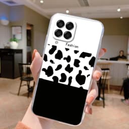 For Samsung Galaxy M33 5G Case Cover Cute Butterfly Flowers Protective Phone Case For Samsung M14 M15 M54 M55 M34 Transparent