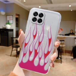 For Samsung Galaxy M33 5G Case Cover Cute Butterfly Flowers Protective Phone Case For Samsung M14 M15 M54 M55 M34 Transparent