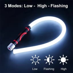 73cm Flexible Silicone LED Strip Light High Lumens LED Flashlight Stick Professional Work Light Portable Car Repair Tools