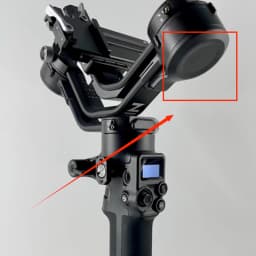New original Motor side covers repair parts for DJI RS 2 Handheld stabilizer