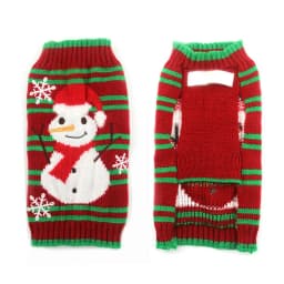 Christmas Dog Sweater Cute Cartoon Reindeer Xmas Pet Costume Puppy Cat Warm Clothes For Small Dogs Chihuahua Pug Winter Clothing