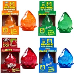 New Needoh Dreamy Water Drop Marbled Cube Malt Sugar Squish Toy Soft Squeeze Anxiety Relief Fidget Toy For Adults Surprise Gift