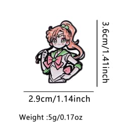 Cute Enamel Pin Cartoon Cat Badge On Backpack Lapel Pins Brooches for Jackets Cosplay Accessories Gift