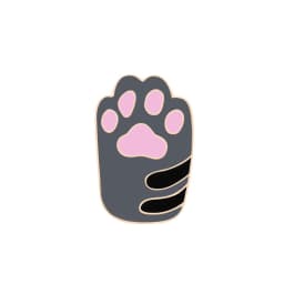 1Pcs Cute Cartoon Cat Colorful Foot Pins Acrylic Badges Brooch lapel Pin For Women Clothes On The Backpack Accessories jewelry