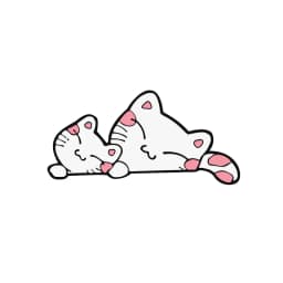 1Pcs Cute Cartoon Cat Colorful Foot Pins Acrylic Badges Brooch lapel Pin For Women Clothes On The Backpack Accessories jewelry