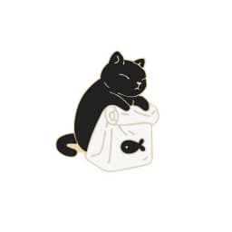 1Pcs Cute Cartoon Cat Colorful Foot Pins Acrylic Badges Brooch lapel Pin For Women Clothes On The Backpack Accessories jewelry