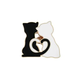 1Pcs Cute Cartoon Cat Colorful Foot Pins Acrylic Badges Brooch lapel Pin For Women Clothes On The Backpack Accessories jewelry