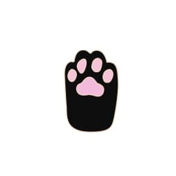 1Pcs Cute Cartoon Cat Colorful Foot Pins Acrylic Badges Brooch lapel Pin For Women Clothes On The Backpack Accessories jewelry