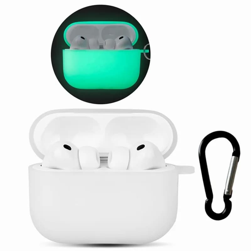 Night Light Luminous Silicone Soft Earphone Case for Airpods Pro 3 2 1 4 Air Pods Pro2 Pro3 3rd Gen Generation Glow Funny Cover