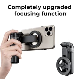 Magnetic Phone Holder Pocket Selfie Stick Retractable Four-corner Stand With Bluetooth for Smartphone Live Streaming Shooting