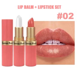 Pearlescent Pink Glitter Velvet Lipstick Metallic Waterproof Long Lasting Matte Shimmer Diamond Lipstick Women Makeup Cosmetic