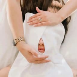 1/5 Pcs Beautician's Special Face Towel - Spa Grade U-shaped Face Towel - Soft Massage and Skincare Tool