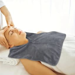 1/5 Pcs Beautician's Special Face Towel - Spa Grade U-shaped Face Towel - Soft Massage and Skincare Tool