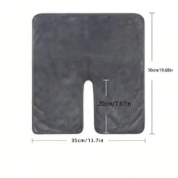 1/5 Pcs Beautician's Special Face Towel - Spa Grade U-shaped Face Towel - Soft Massage and Skincare Tool