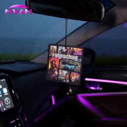100Pcs Personalized Custom Car Air Freshener Paper Cards Double Sided Different Images Custom Logo Hanging Auto Aroma Scent Tabl
