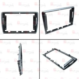 Car Radio Fascia Frame For Seat Ibiza 2008-2017 9 inch 2DIN Android Stereo Panel Harness Wire Power Cable Adapter Canbus Decoder