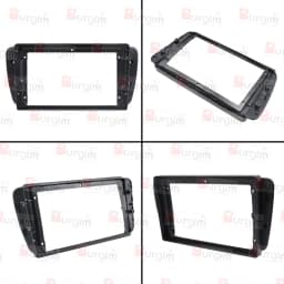 Car Radio Fascia Frame For Seat Ibiza 2008-2017 9 inch 2DIN Android Stereo Panel Harness Wire Power Cable Adapter Canbus Decoder