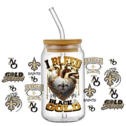 Rugby Enthusiast Sticker 16oz UV DTF 3D Sticker Decals Waterproof Wraps Glass Can Cups Creative Craft DIY Sports Lover Gift