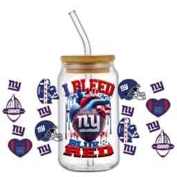 Rugby Enthusiast Sticker 16oz UV DTF 3D Sticker Decals Waterproof Wraps Glass Can Cups Creative Craft DIY Sports Lover Gift