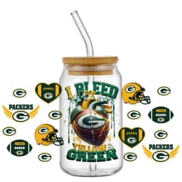 Rugby Enthusiast Sticker 16oz UV DTF 3D Sticker Decals Waterproof Wraps Glass Can Cups Creative Craft DIY Sports Lover Gift