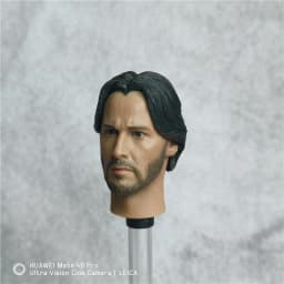 1/6 Scale US Soldier Head Sculpt - Sci-Fi Film Hero/Villain - Painted Head Model Kit for 12in Action Figures Toys