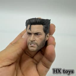 1/6 Scale US Soldier Head Sculpt - Sci-Fi Film Hero/Villain - Painted Head Model Kit for 12in Action Figures Toys