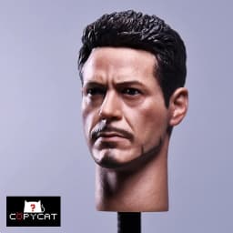 1/6 Scale US Soldier Head Sculpt - Sci-Fi Film Hero/Villain - Painted Head Model Kit for 12in Action Figures Toys