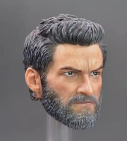 1/6 Scale US Soldier Head Sculpt - Sci-Fi Film Hero/Villain - Painted Head Model Kit for 12in Action Figures Toys