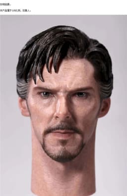 1/6 Scale US Soldier Head Sculpt - Sci-Fi Film Hero/Villain - Painted Head Model Kit for 12in Action Figures Toys