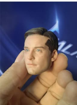 1/6 Scale US Soldier Head Sculpt - Sci-Fi Film Hero/Villain - Painted Head Model Kit for 12in Action Figures Toys