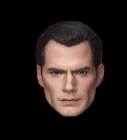 1/6 Scale US Soldier Head Sculpt - Sci-Fi Film Hero/Villain - Painted Head Model Kit for 12in Action Figures Toys